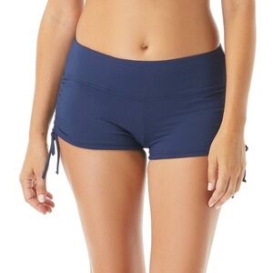 NWT Beach House Swim Size 10 Bottoms Short Solid Blake Side Women’s Navy Blue